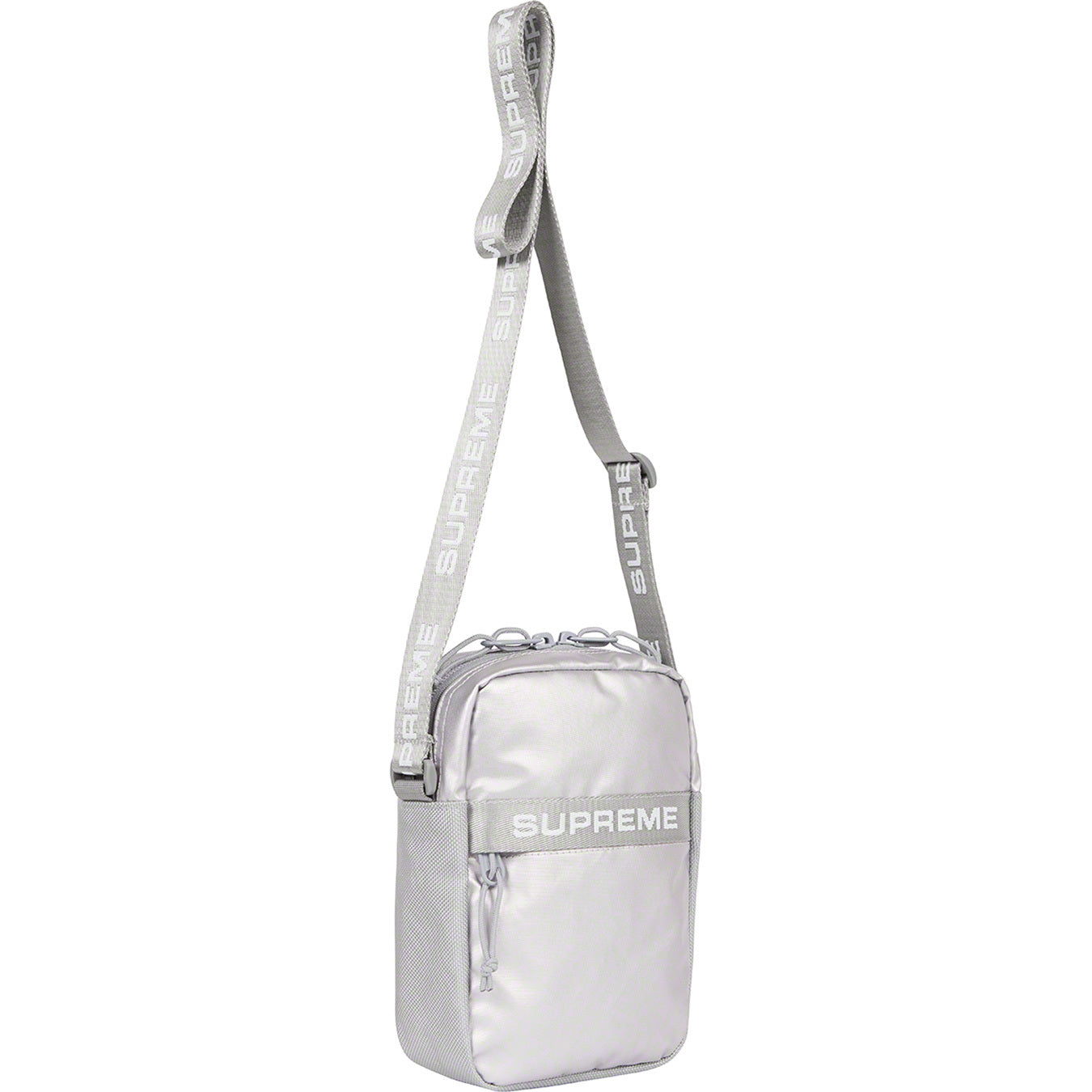 SUPREME SHOULDER BAG (FW22) SILVER