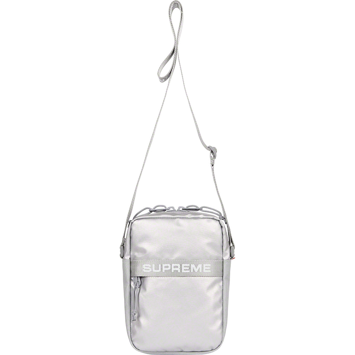 SUPREME SHOULDER BAG (FW22) SILVER