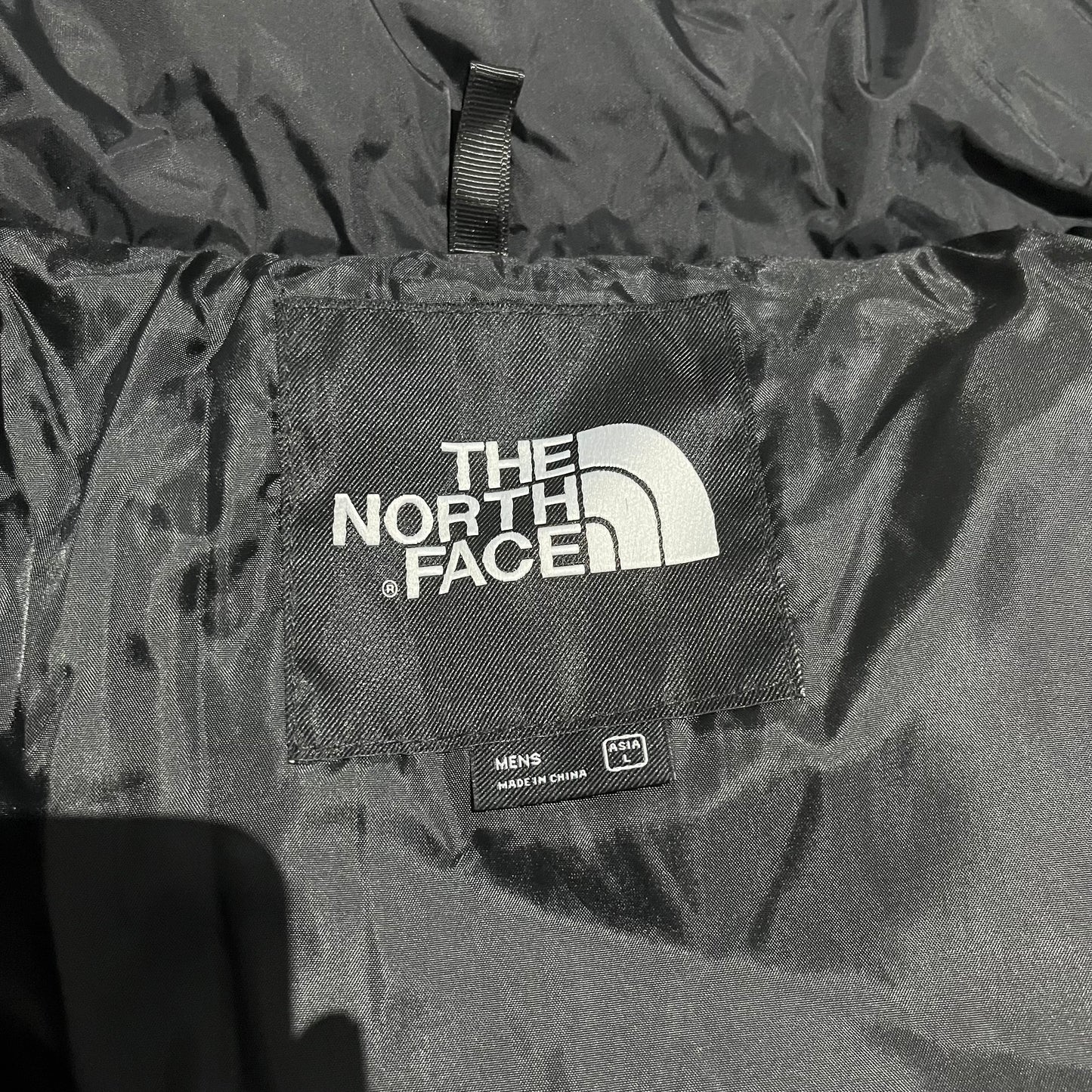 THE NORTH FACE 1996 RETRO NUPTSE 700 FILL PACKABLE JACKET BLACK