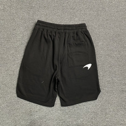 RHUDE X MCLAREN SHORTS BLACK