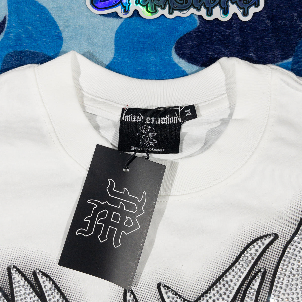 Remera Mixed Emotion Jetski Blanca L-XL