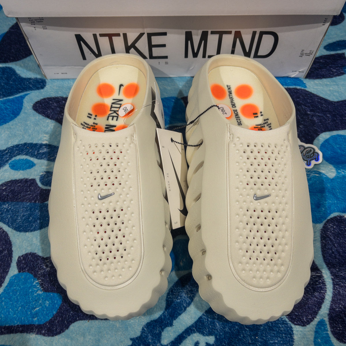 Ojotas Nike Mind 001 Light Bone 9-10-11 US