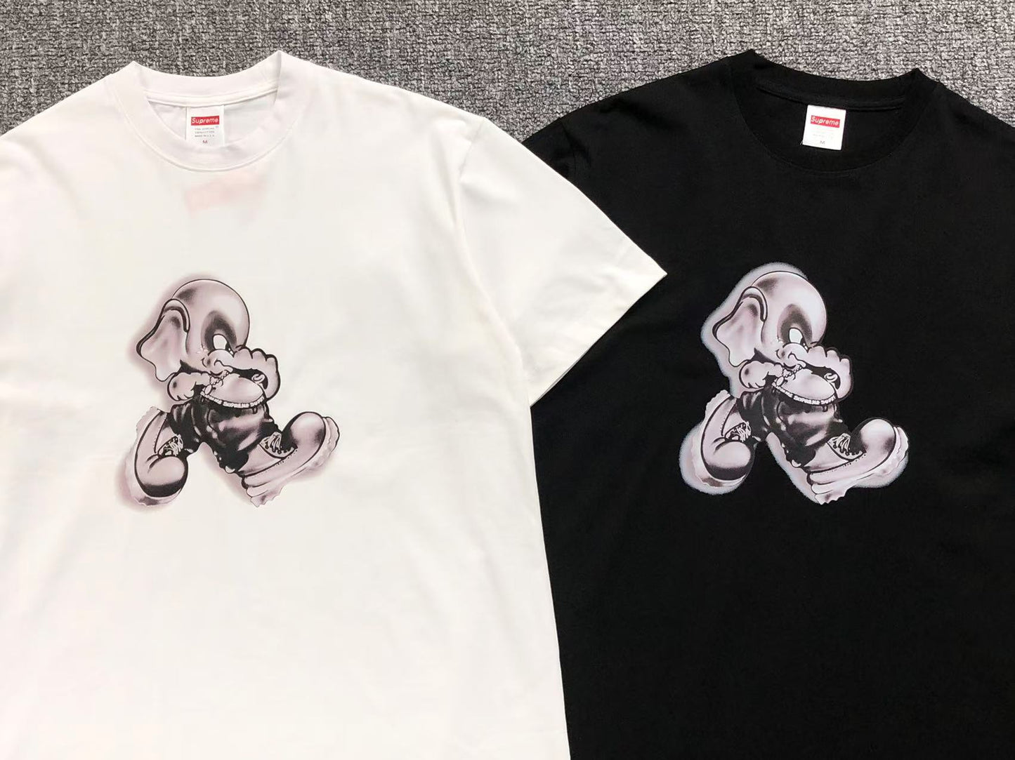 SUPREME ELEPHANT TEE BLACK