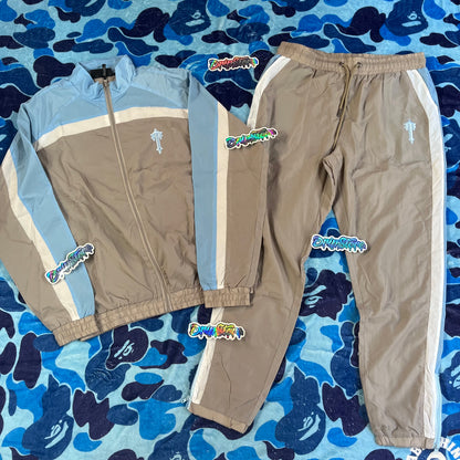 Conjunto Trapstar Gris/Celeste XL