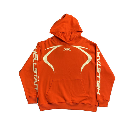 HELLSTAR SPORTS HOODIE JET ORANGE