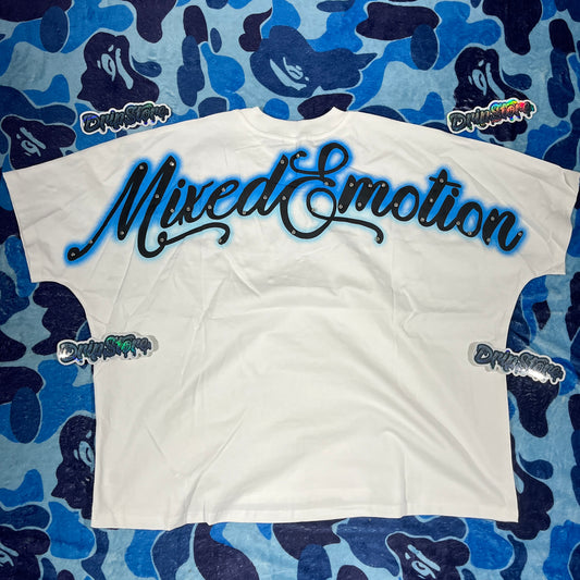 Remera Mixed Emotion Pearl Blanca