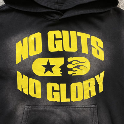 HELLSTAR NO GUTS NO GLORY HOODIE BLACK