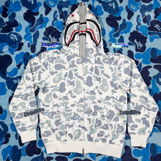 Campera Bape Space Camo Doble Capucha XL
