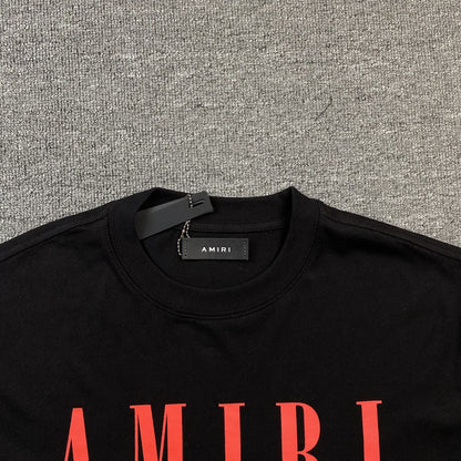 AMIRI CORE LOGO TEE BLACK