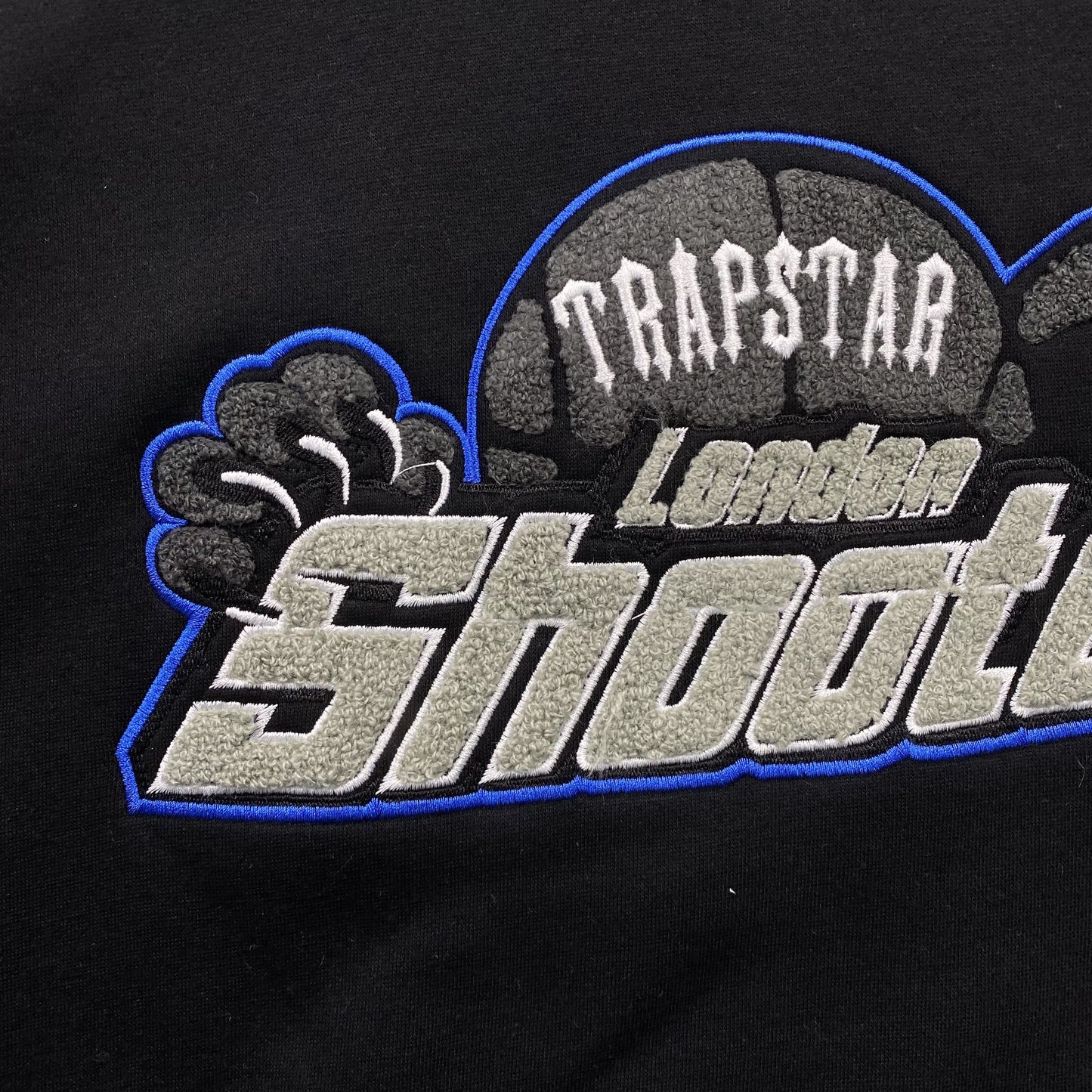 TRAPSTAR SHOOTERS TRACKSUIT BLACK BLUE