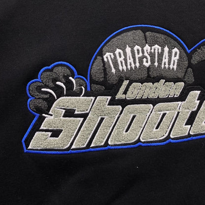 TRAPSTAR SHOOTERS TRACKSUIT BLACK BLUE