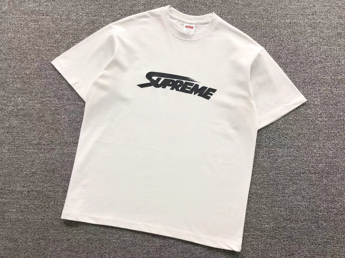 SUPREME X MONT BLANC TEE WHITE