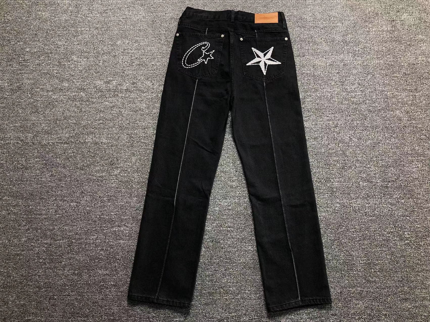 Pantalon Corteiz C-Star Jean Negro