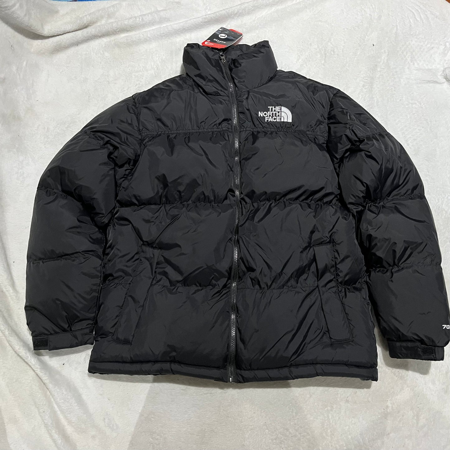 THE NORTH FACE 1996 RETRO NUPTSE 700 FILL PACKABLE JACKET BLACK