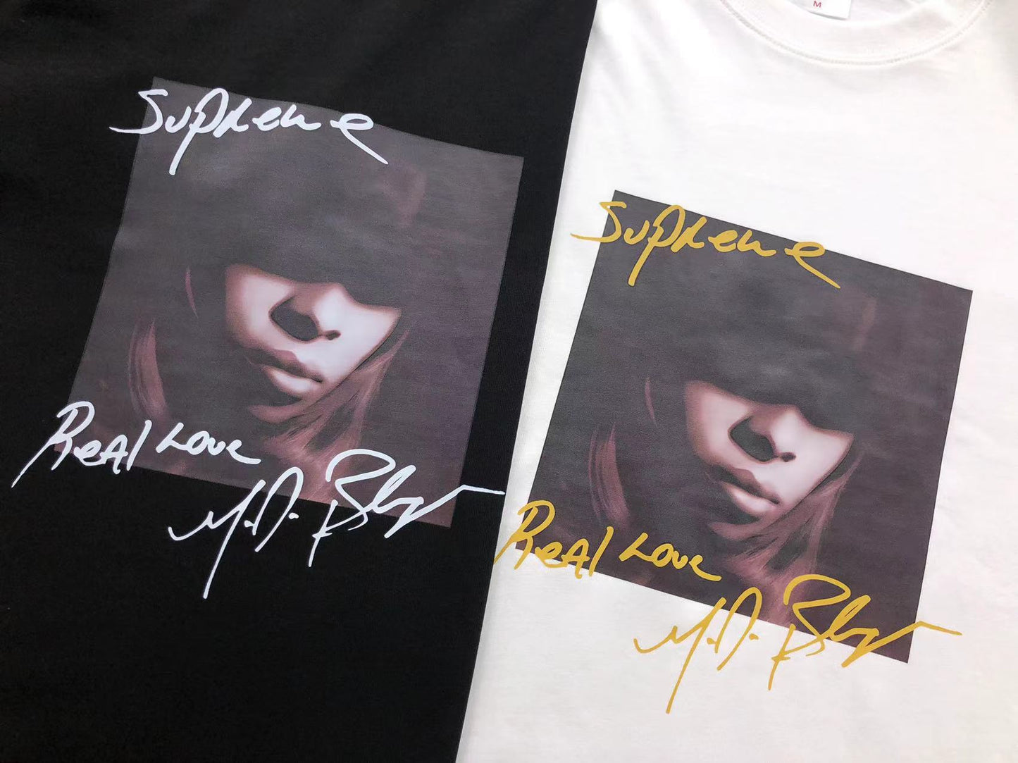 SUPREME MARY J. BLIGE TEE WHITE