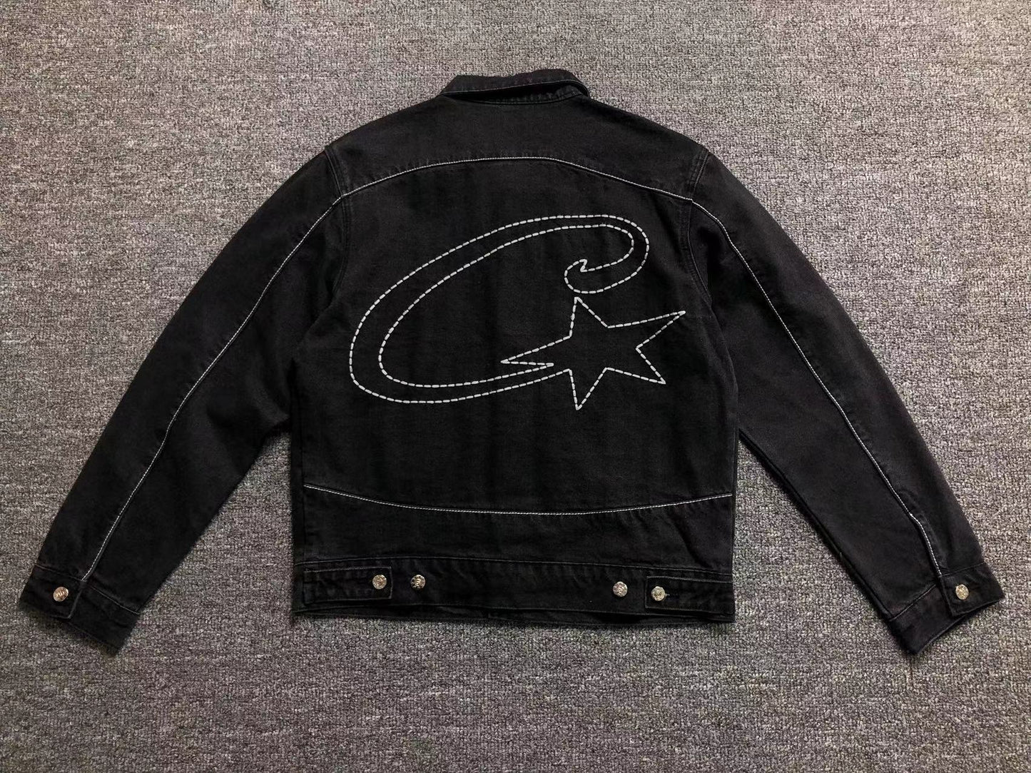 Campera Corteiz C-Star Jean Negra