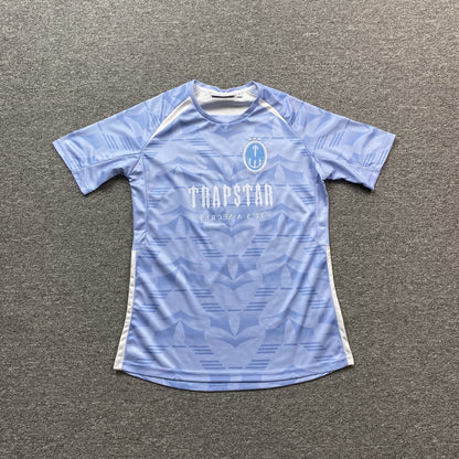 TRAPSTAR IRONGATE FOOTBALL JERSEY SKY BLUE