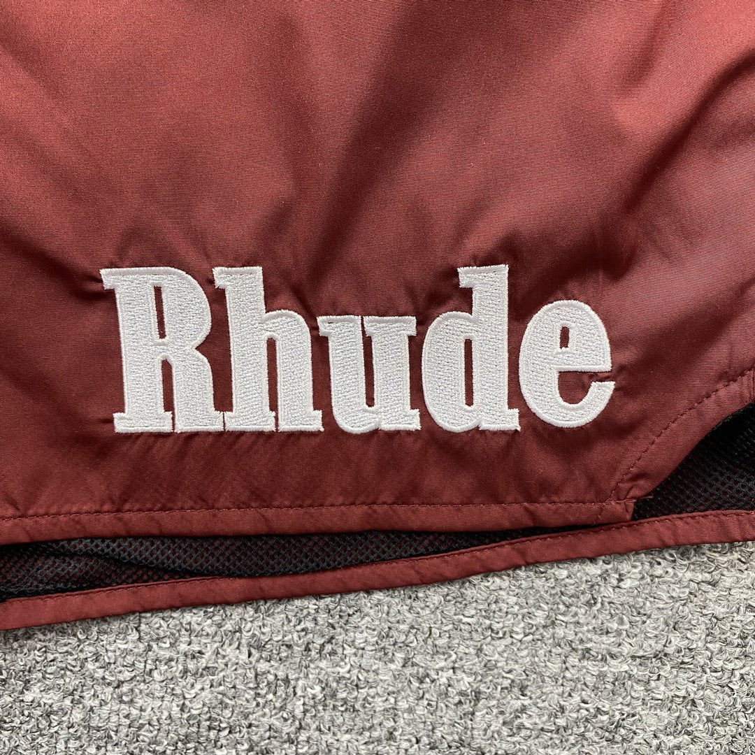 RHUDE SHORTS RED