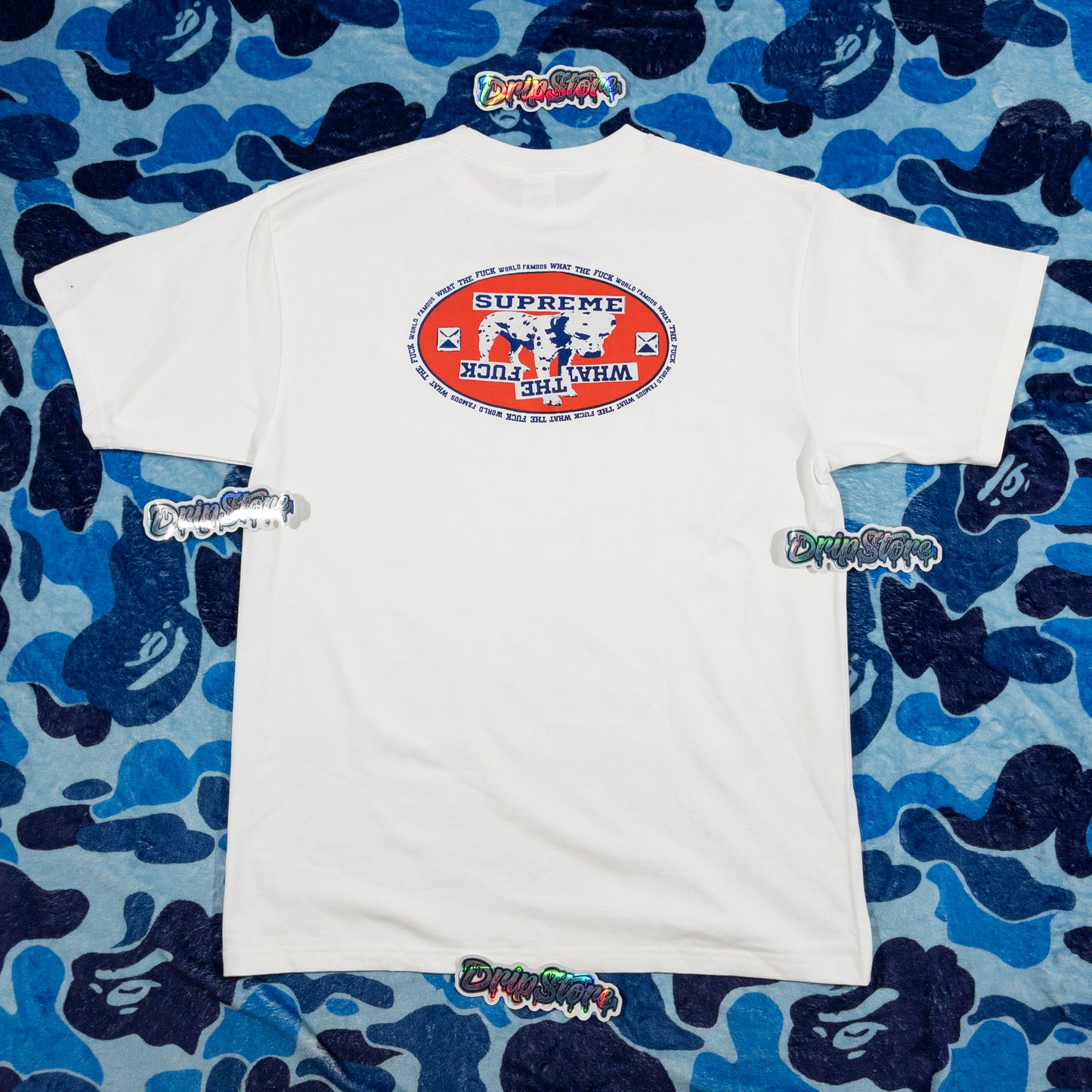 Remera Supreme Dalmatian Blanca XL