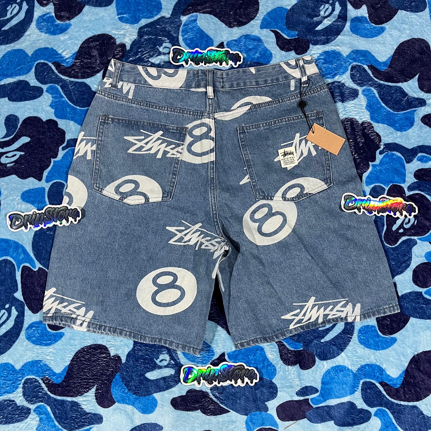 Short Bermuda Stussy Azul L