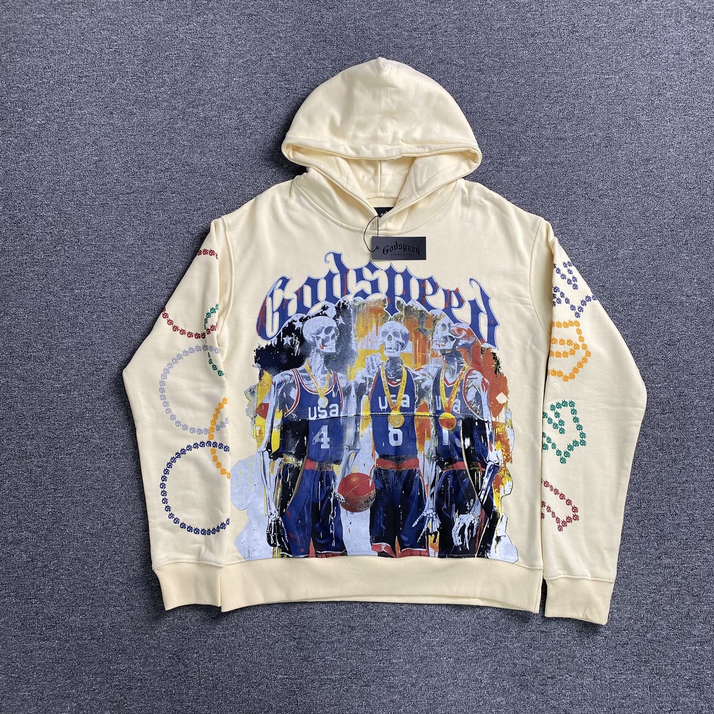 Buzo Godspeed Dream Team Crema