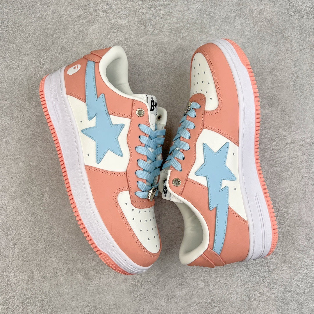 A Bathing Ape Bape Sta Low Rosa Pastel