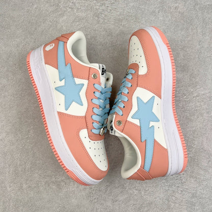A Bathing Ape Bape Sta Low Rosa Pastel