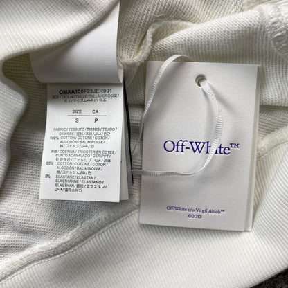 OFF WHITE X BROWNS CARAVAGGIO CREWNECK WHITE