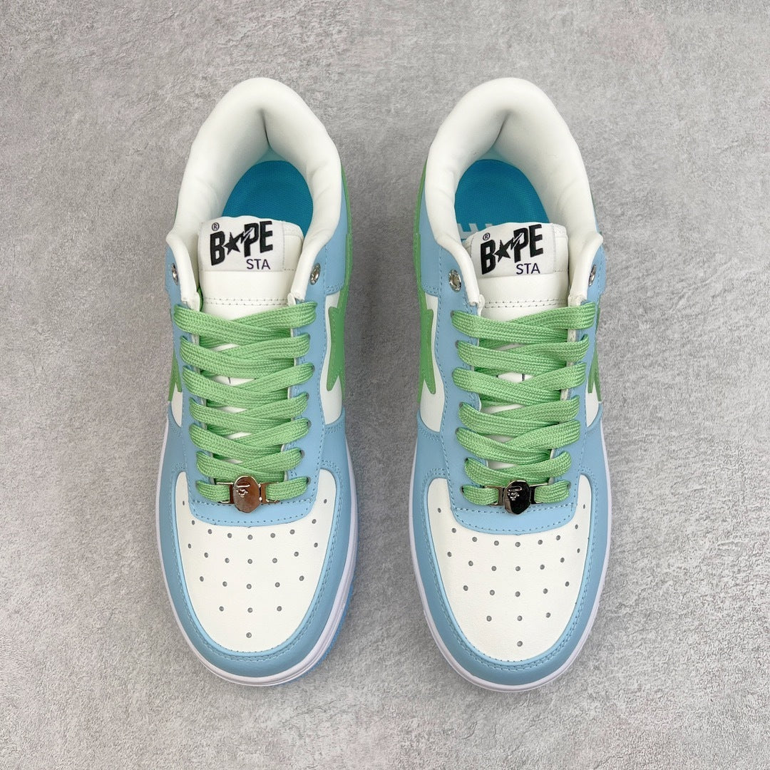 A Bathing Ape Bape Sta Low Azul Pastel 