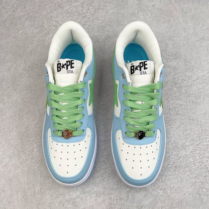 A Bathing Ape Bape Sta Low Azul Pastel 