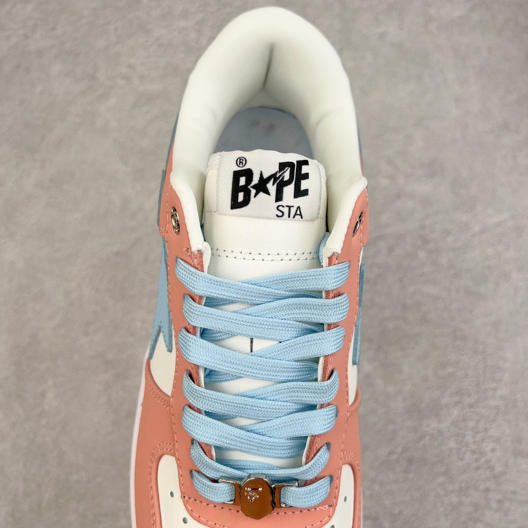 A Bathing Ape Bape Sta Low Rosa Pastel