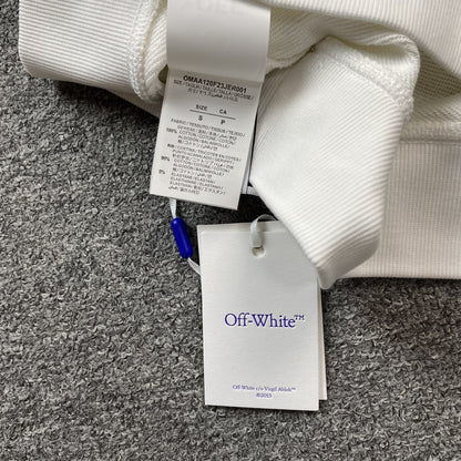 OFF WHITE AGREEMENT CREWNECK WHITE