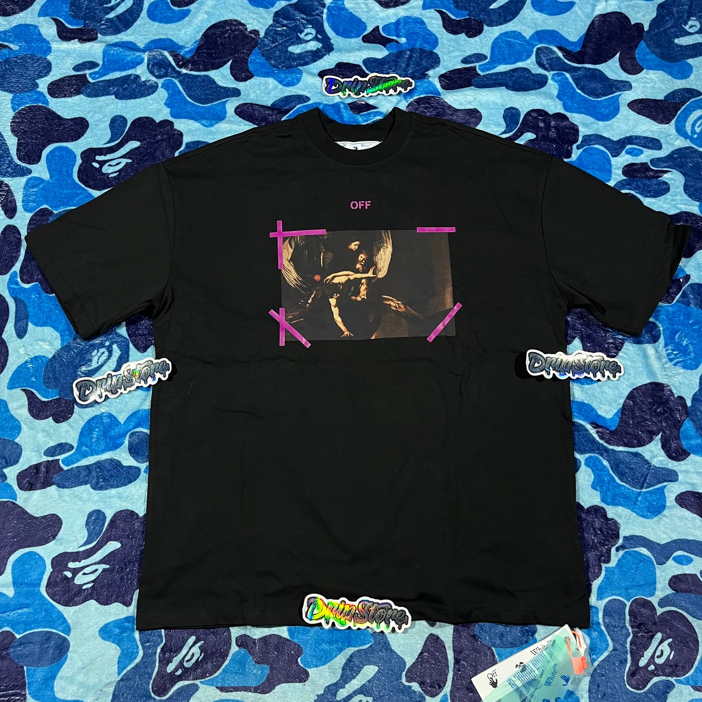 Remera Off White Caravaggio Negro M