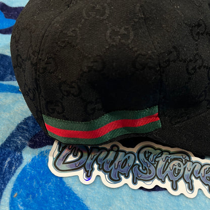 Gorra Gucci Canvas Baseball Negra