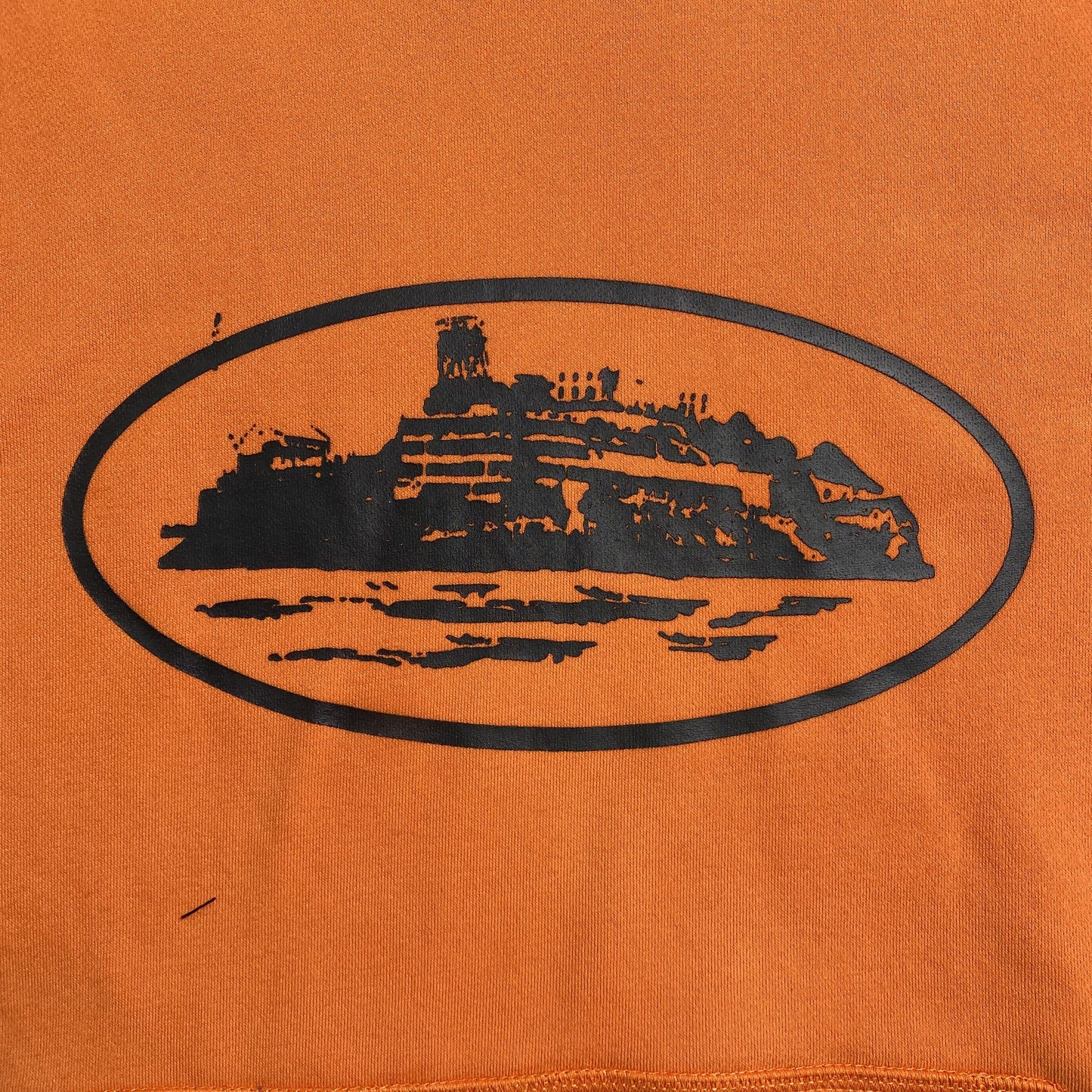 CORTEIZ ALCATRAZ HOODIE ORANGE