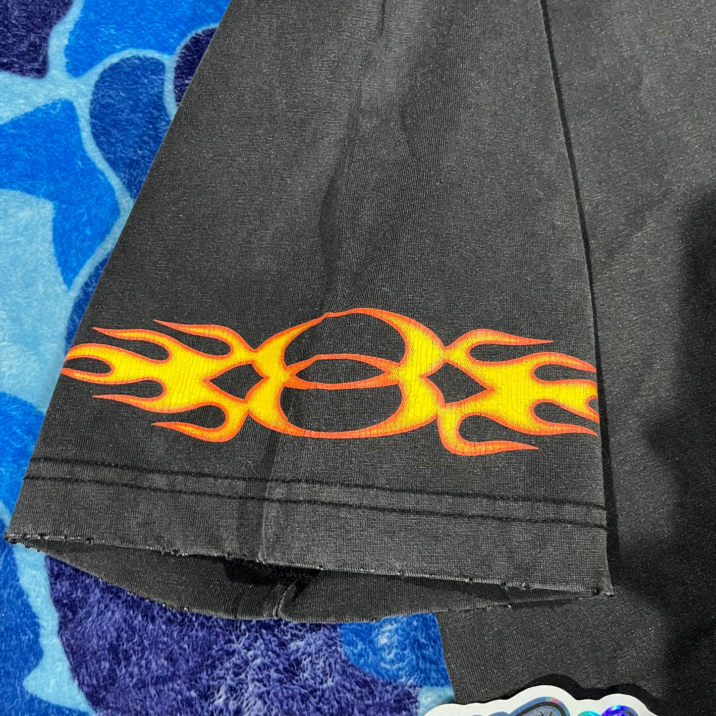 Remera Balenciaga Burning Unity Negra M