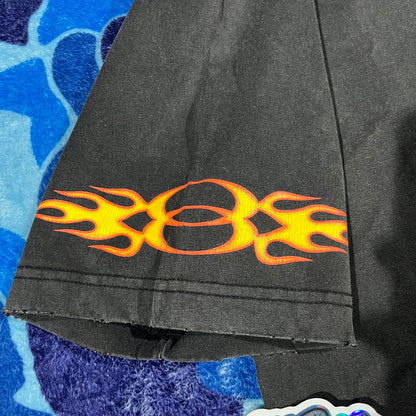 Remera Balenciaga Burning Unity Negra M