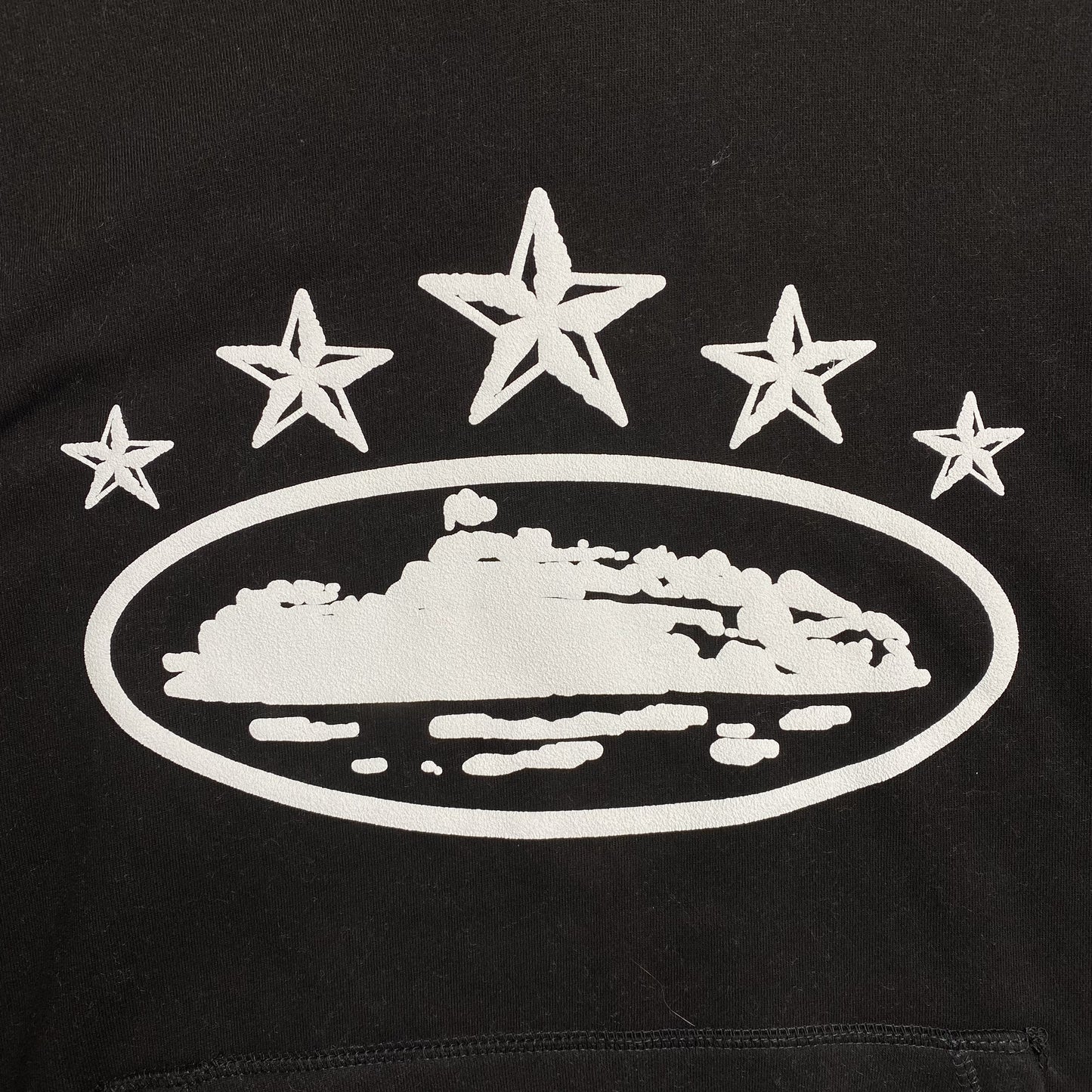 CORTEIZ ALCATRAZ 5 STARZ HOODIE BLACK