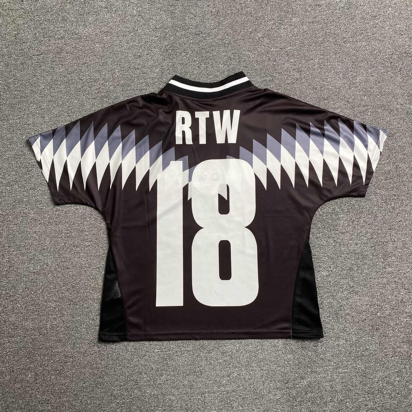 CORTEIZ CLUB RTW FOOTBALL JERSEY BLACK