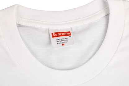 SUPREME CHROME LOGO TEE WHITE