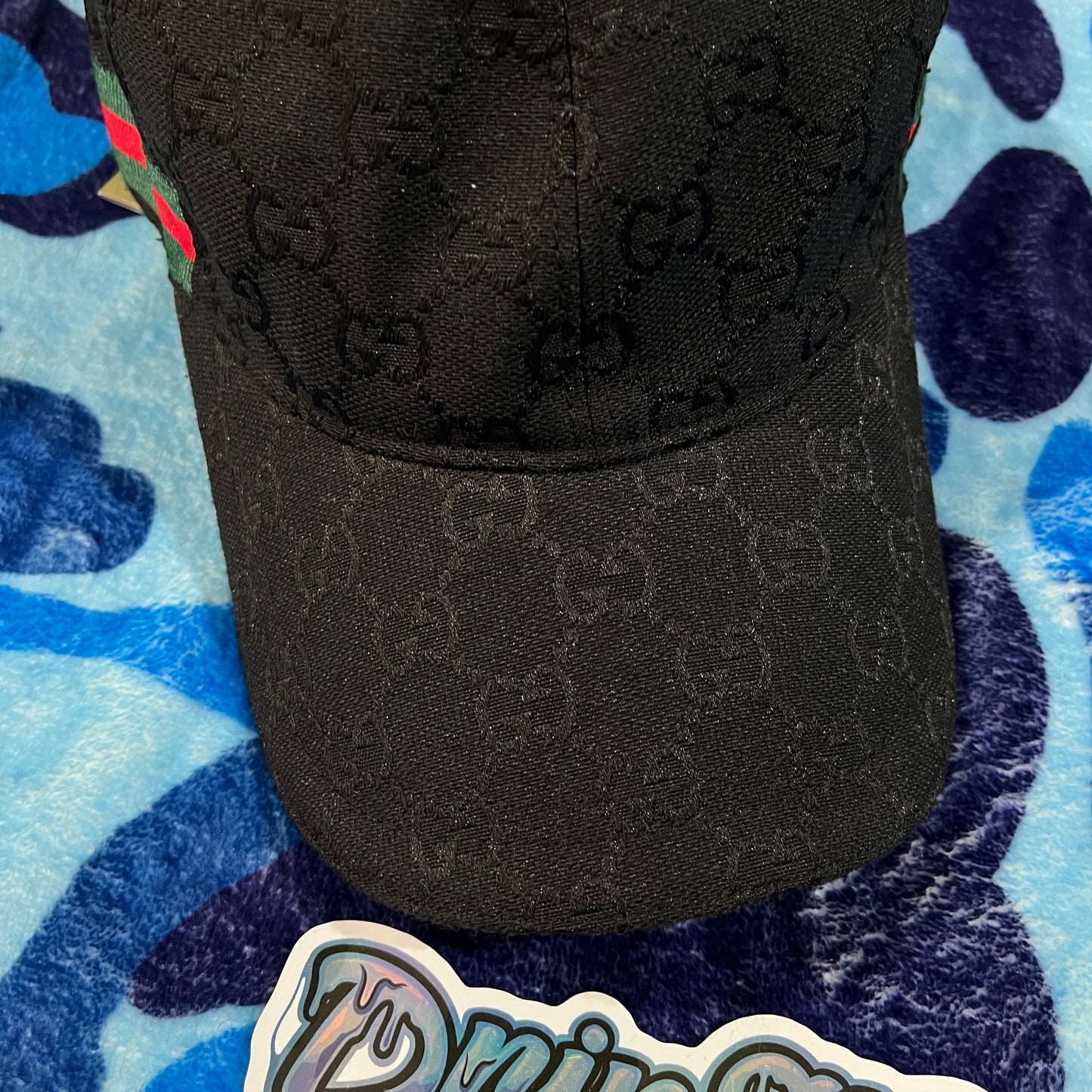 Gorra Gucci Canvas Baseball Negra