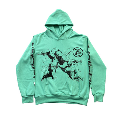 HELLSTAR PATH TO PARADISE HOODIE GREEN