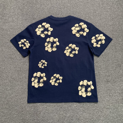 DENIM TEARS X CPFM CACTUS TEARS WREATH TEE NAVY