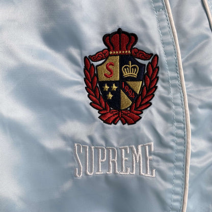 Pantalón Supreme Satin Celeste