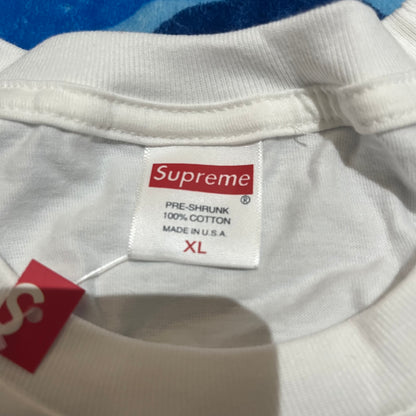 SUPREME GAS TEE WHITE