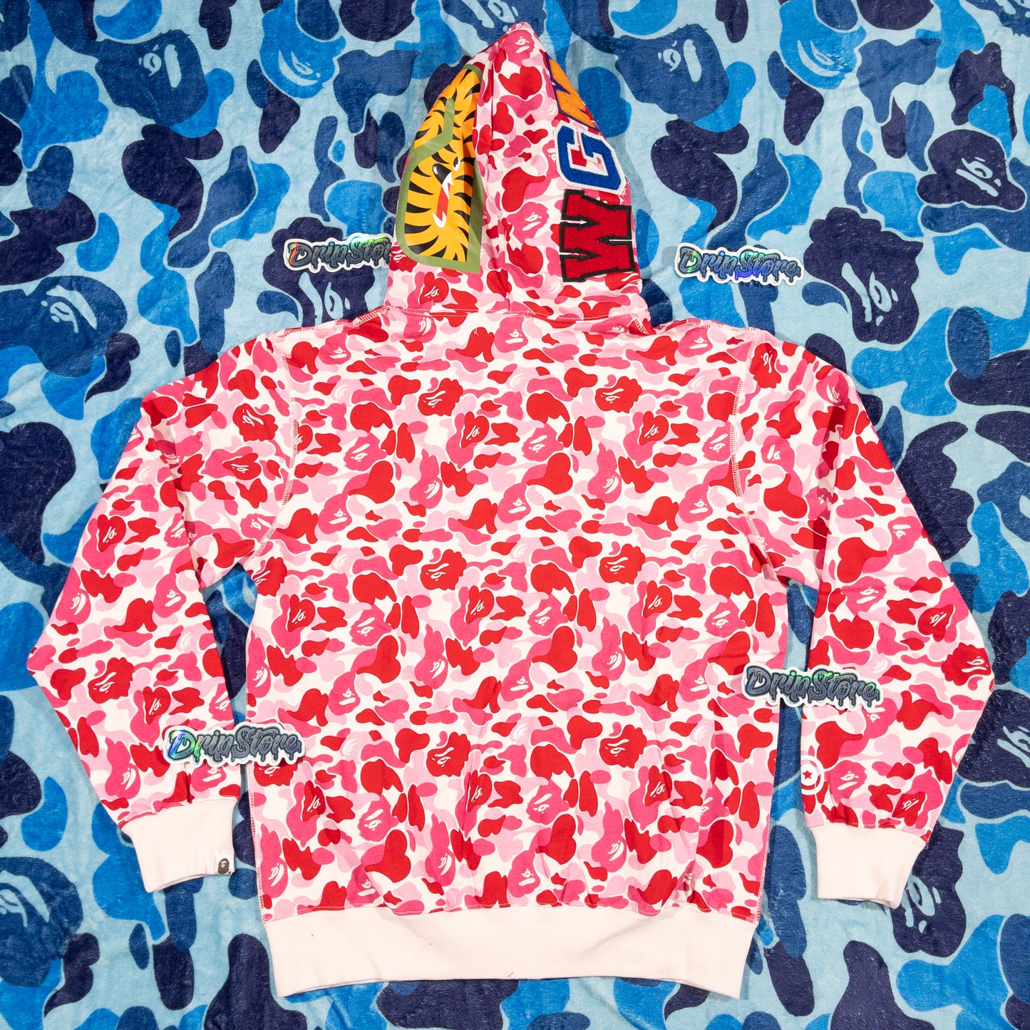 Campera Bape Abc Camo Rosa XL