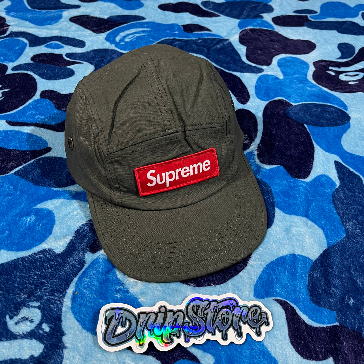 Gorra Supreme Military Camp Olive