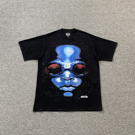 HELLSTAR GOGGLES TEE BLACK