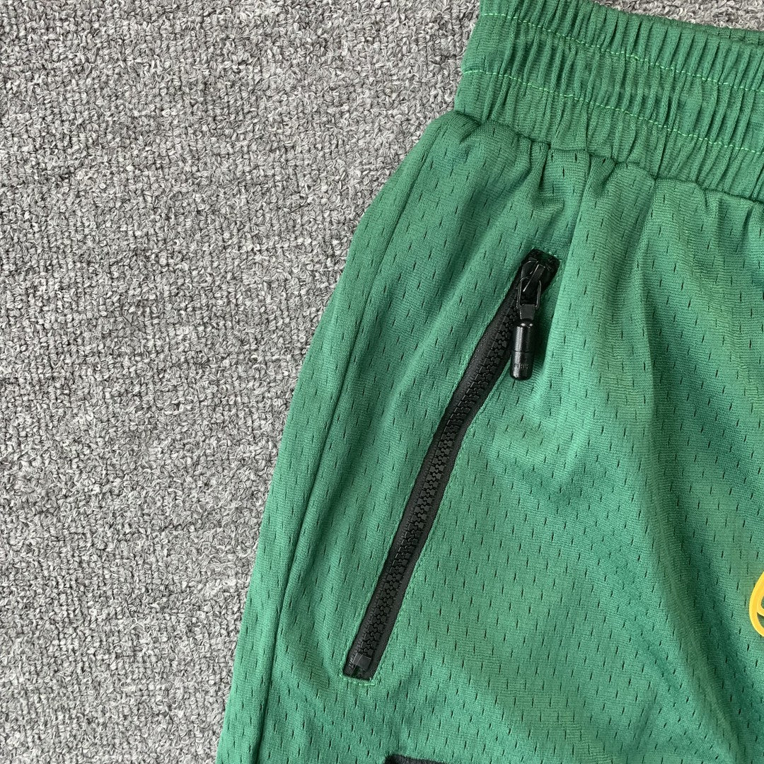 RHUDE SHORTS GREEN