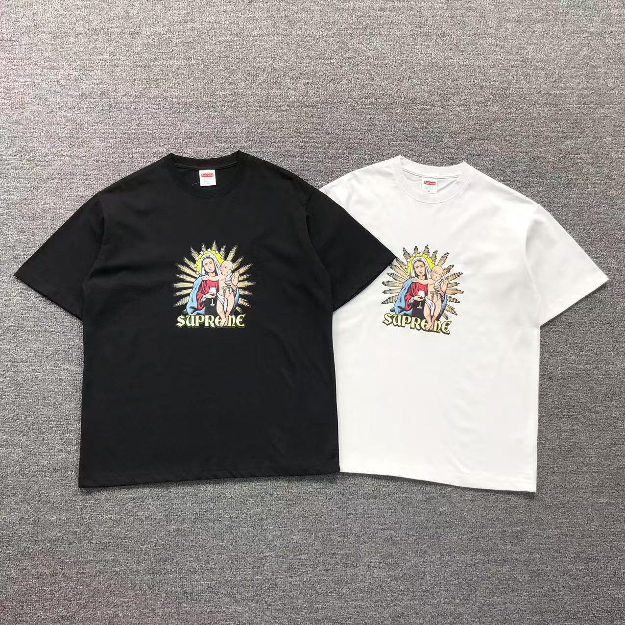 SUPREME BLOOD TEE WHITE